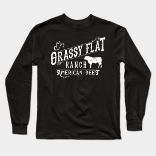 Grassy Flat Ranch American Beef Long Sleeve T-Shirt